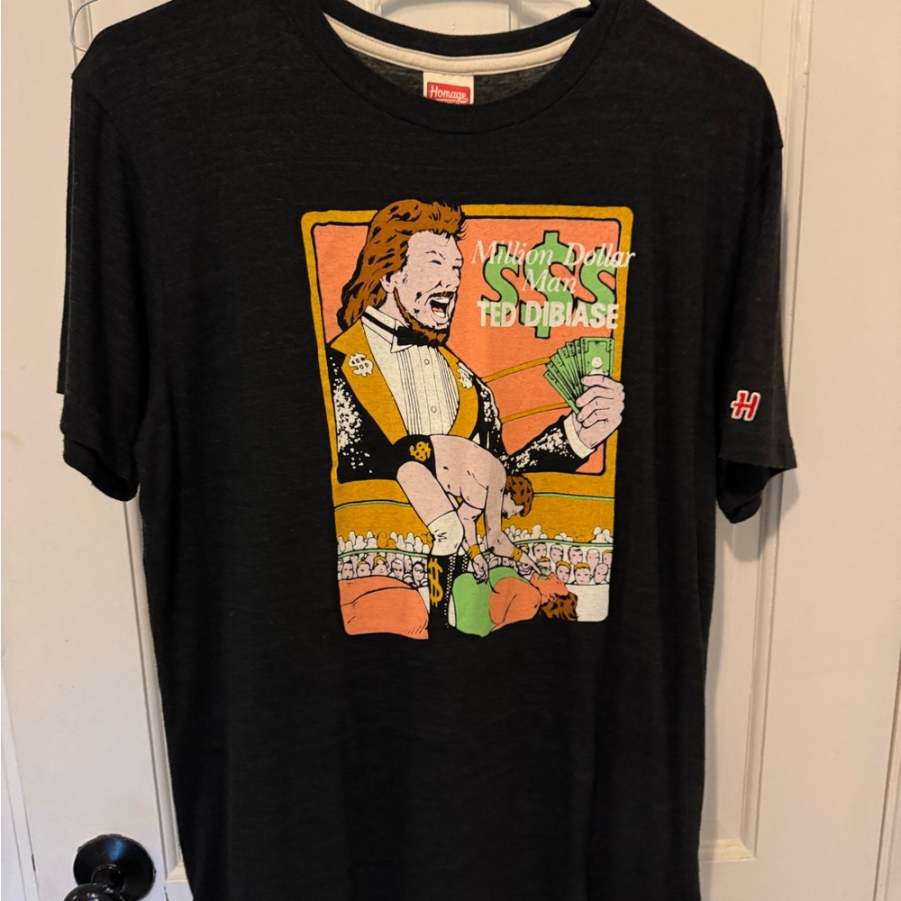 WWE HOMAGE Black Million Dollar Man Tee